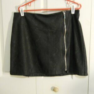 bar III - Faux Suede Skirt   11-30